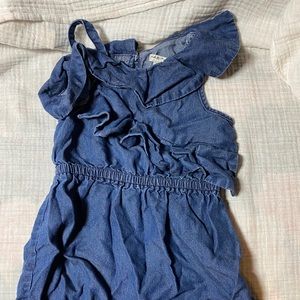 Habitual Denim Romper - 24m